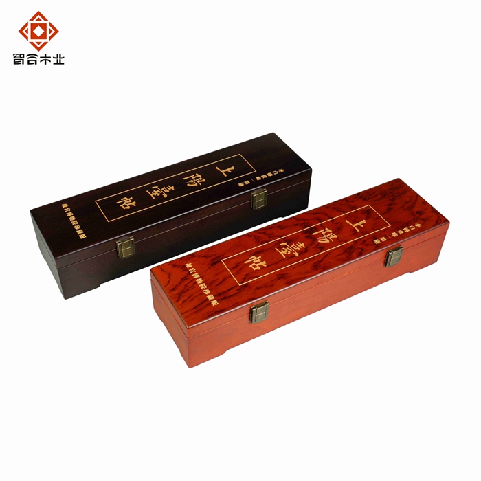 實(shí)木畫卷收藏品包裝禮盒
