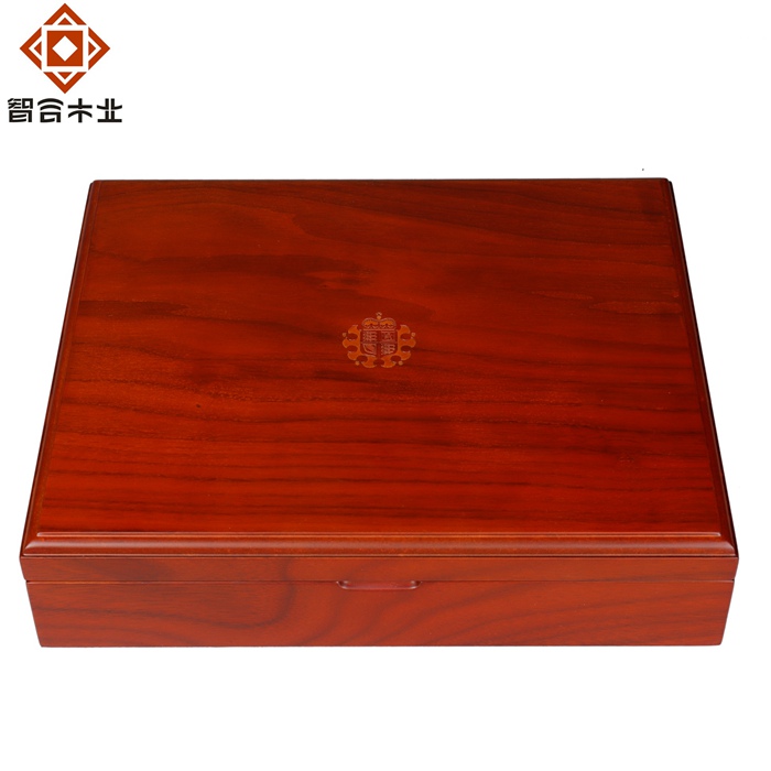 高檔木制紀念幣收藏盒