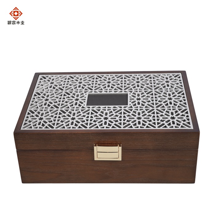 鏤空設(shè)計(jì)禮品包裝木盒