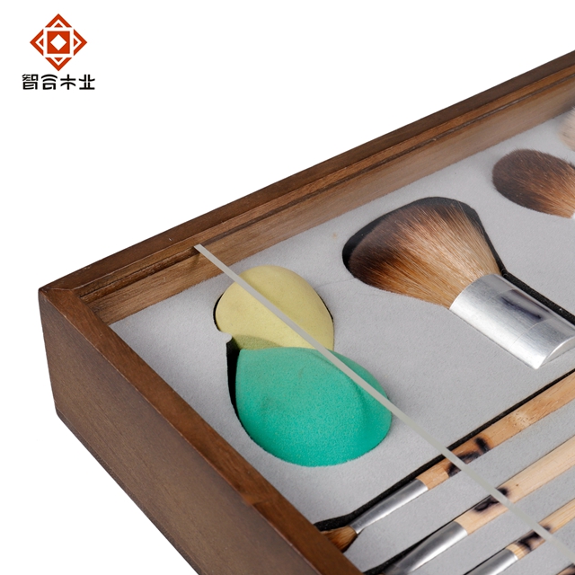 化妝刷禮品木盒