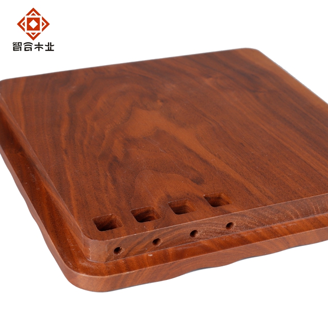 胡桃木實(shí)木茶葉盒