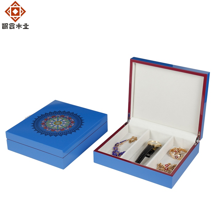 藍色高光禮品盒